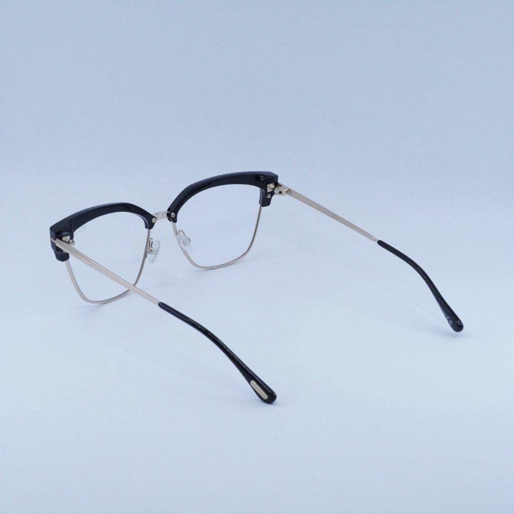 🕶️ New Tom Ford TF5547-B 001 Eyeglasses - Black Frame - Picture 4 of 10